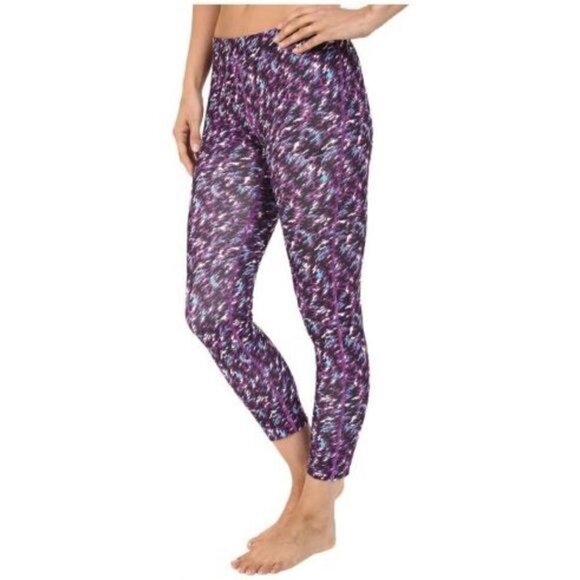 Nike Dri Fit Pronto Essentials Leggings Multicolor Confetti Activewear Sz S - Picture 2 of 12